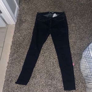 Hollister skinny jeans dark blue